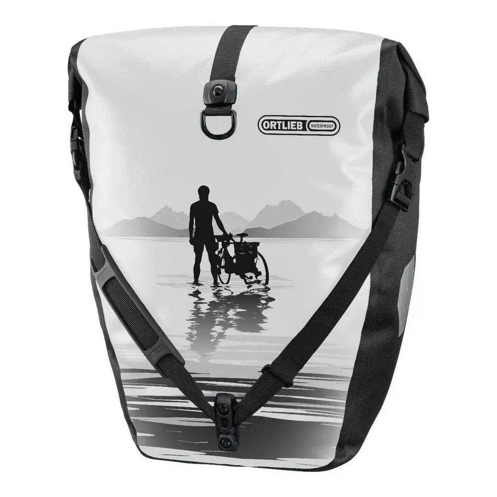 uPRISE Bikes Ortlieb Back Roller Design 20 Litre Single QL2.1 Pannier Bag - Lake | Price match, 365 day return s, 18-Month Warranty, Finance Available & Free UK Delivery