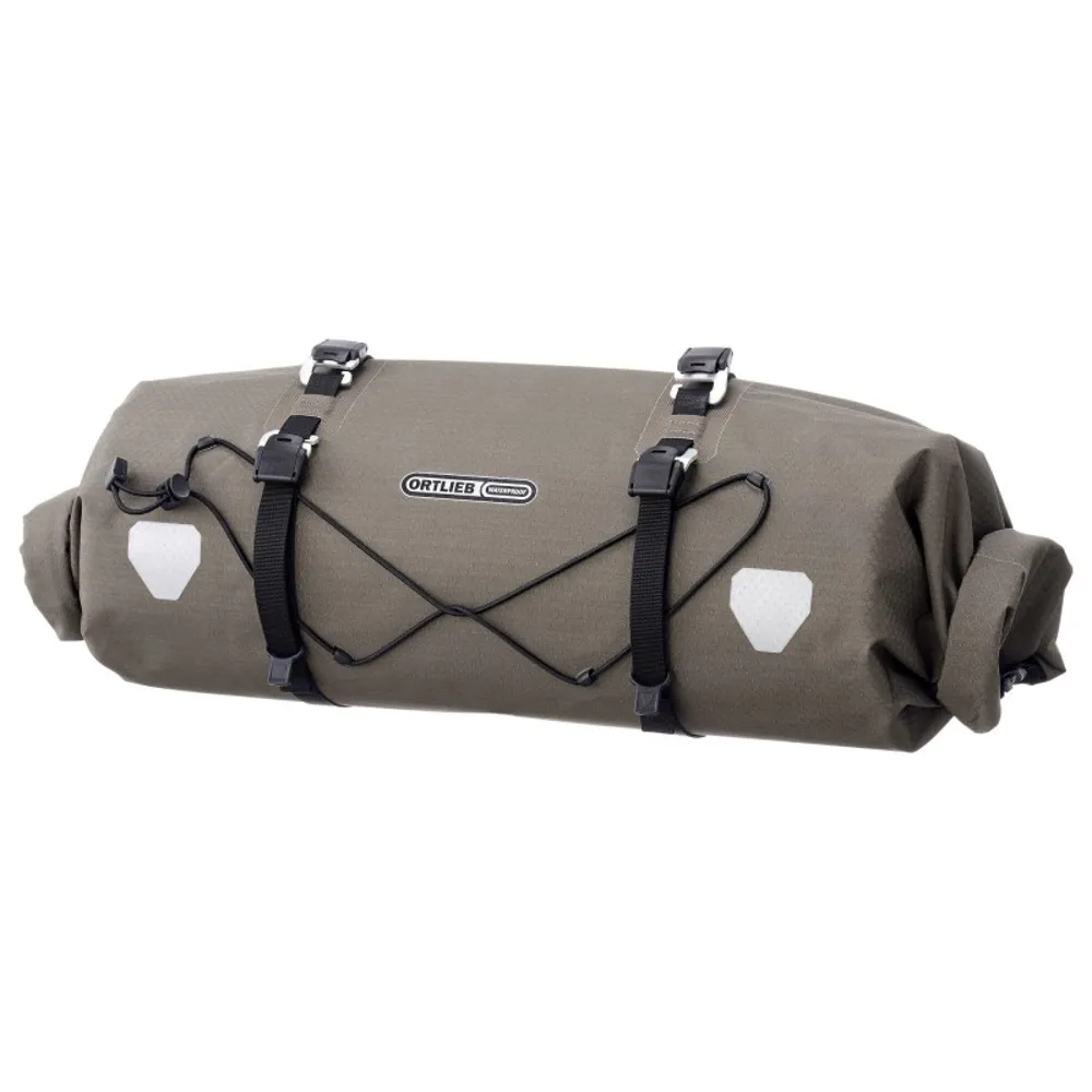 uPRISE Bikes Ortlieb Handlebar Pack Flex 15 Litre Handlebar Bag - Dark Sand | Price match, 365 day return s, 18-Month Warranty, Finance Available & Free UK Delivery