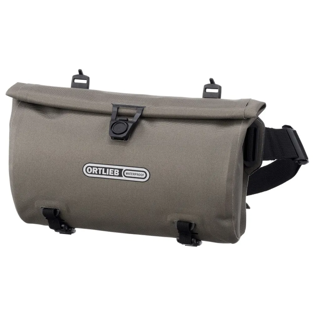 uPRISE Bikes Ortlieb Velo Sling 3 Litre Handlebar Bag - Dark Sand | Price match, 365 day return s, 18-Month Warranty, Finance Available & Free UK Delivery