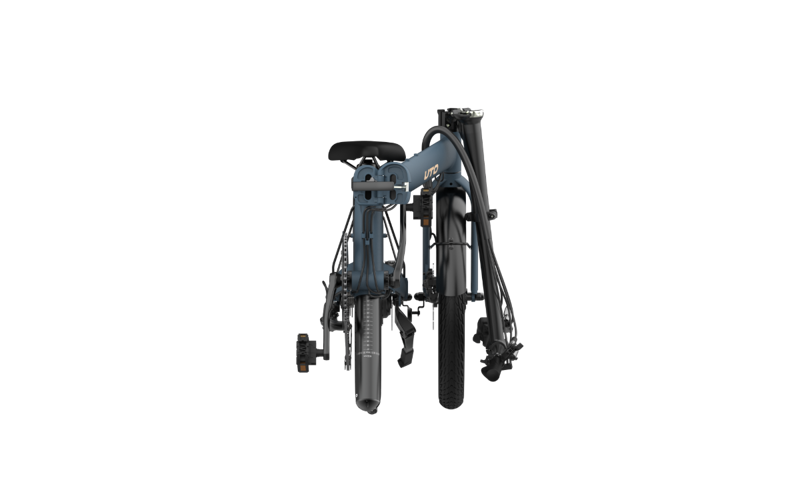 UTO Afternoon OG20 2026 Electric Folding Bike - Ocean Blue-2