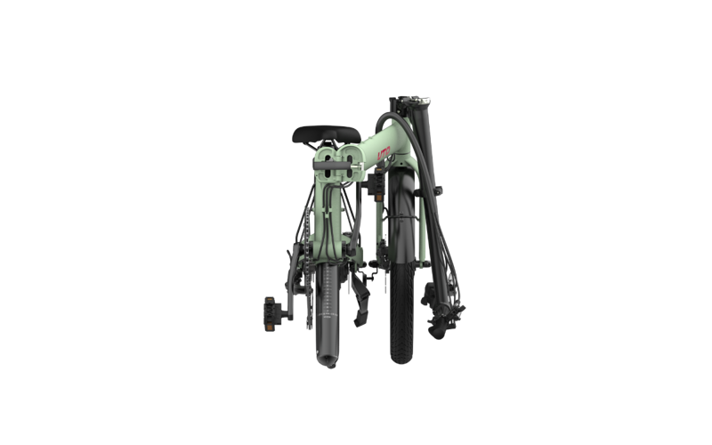 UTO Afternoon OG20 2026 Electric Folding Bike - Sage Green-2