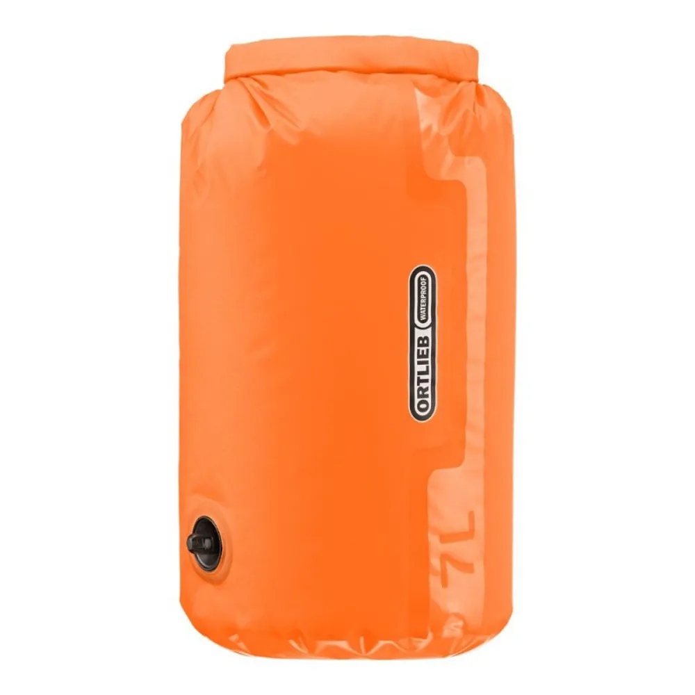 uPRISE Bikes Ortlieb Ultra Lightweight Drybag PS10 With Valve - 7 Litre - Orange | Price match, 365 day return s, 18-Month Warranty, Finance Available & Free UK Delivery