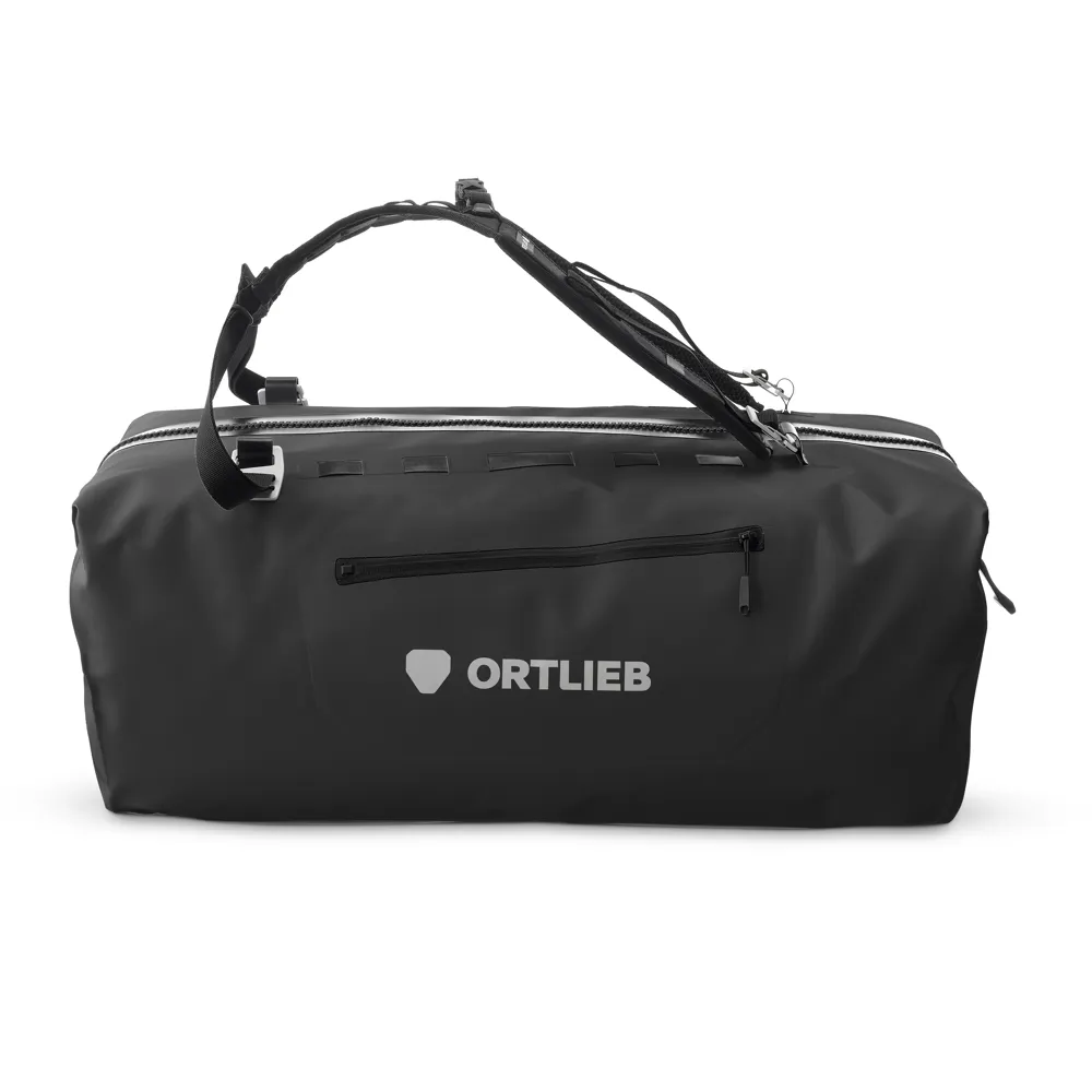 uPRISE Bikes Ortlieb Duffle Zip TiDura 60 Litre Holdall - Black | Price match, 365 day returns, 18-Month Warranty, Finance Available & Free UK Delivery