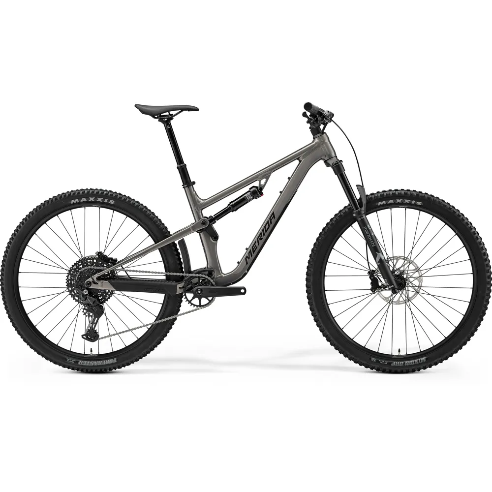 uPRISE Bikes Merida One-Forty 400 29er 2027 Full Suspension MTB - Slate Grey | Price match, 365 day returns, 18-Month Warranty, Finance Available & Free UK Delivery