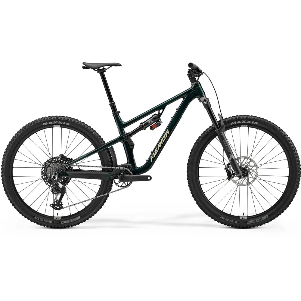 uPRISE Bikes Merida One-Forty 700 29er 2026 Full Suspension Mountain Bike - Halo Green | Price match, 365 day return s, 18-Month Warranty, Finance Available & Free UK Delivery