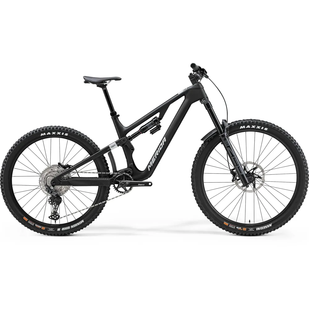 uPRISE Bikes Merida One-Sixty 6000 2024 Full Suspension Mountain Bike - Black | Price match, 365 day return s, 18-Month Warranty, Finance Available & Free UK Delivery