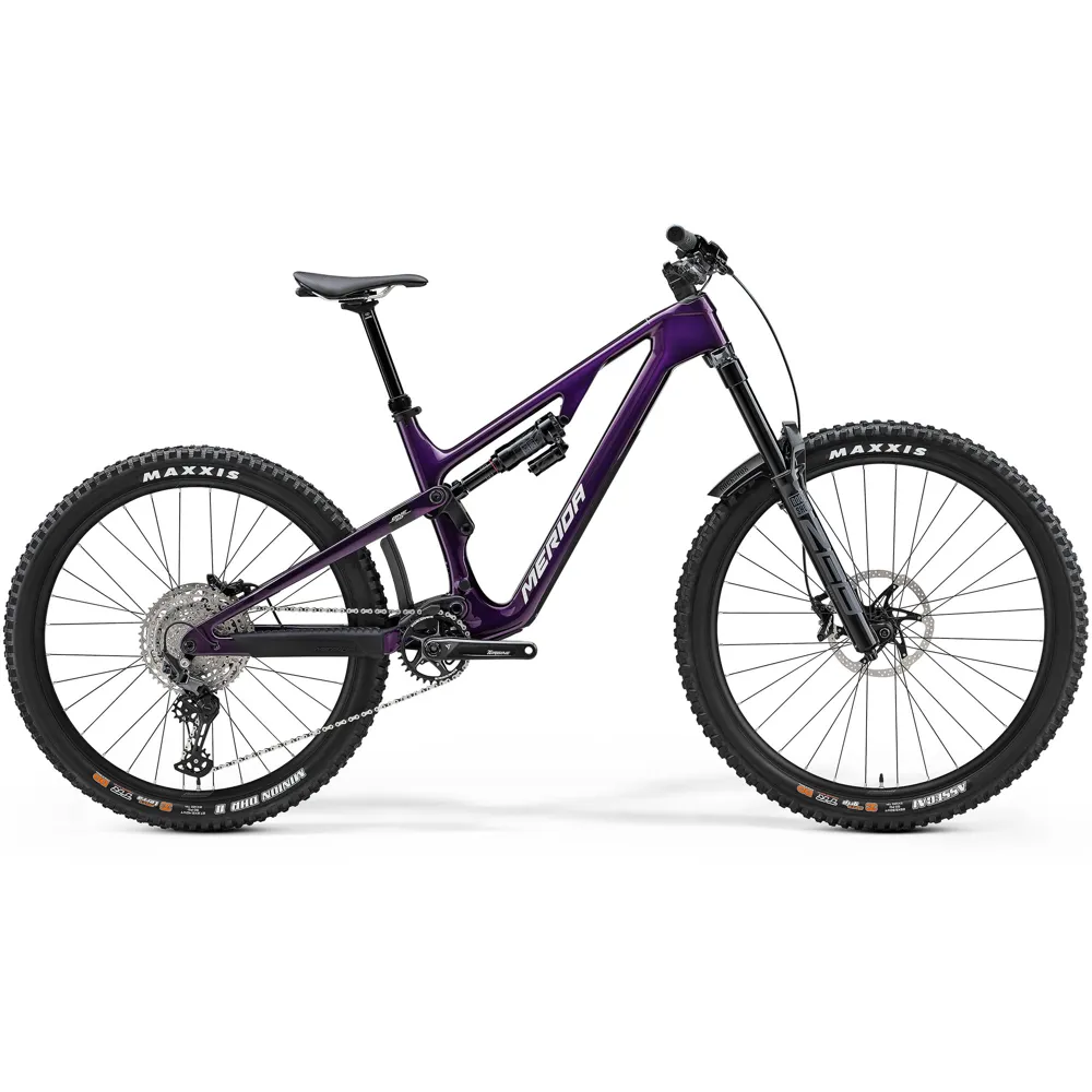uPRISE Bikes Merida One-Sixty 6000 2024 Full Suspension Mountain Bike - Purple | Price match, 365 day return s, 18-Month Warranty, Finance Available & Free UK Delivery