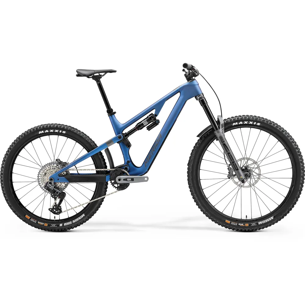 uPRISE Bikes Merida One-Sixty 8000 2024 Full Suspension Mountain Bike - Blue | Price match, 365 day return s, 18-Month Warranty, Finance Available & Free UK Delivery