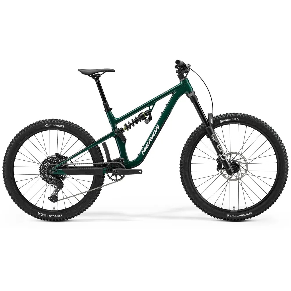uPRISE Bikes Merida One-Sixty FR 400 2026 Full Suspension Mountain Bike - Deep Forest Green | Price match, 365 day return s, 18-Month Warranty, Finance Available & Free UK Delivery