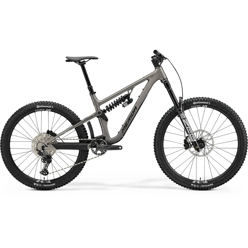 uPRISE Bikes Merida One-Sixty FR 800 27.5/29er 2026 Full Suspension MTB - Warm Slate Grey | Price match, 365 day return s, 18-Month Warranty, Finance Available & Free UK Delivery