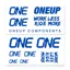 One Up Decal Kit - Blue