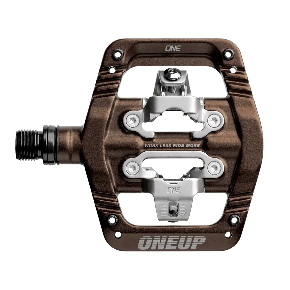 uPRISE Bikes One Up Clip MTB Pedals - Bronze | Price match, 365 day returns, 18-Month Warranty, Finance Available & Free UK Delivery