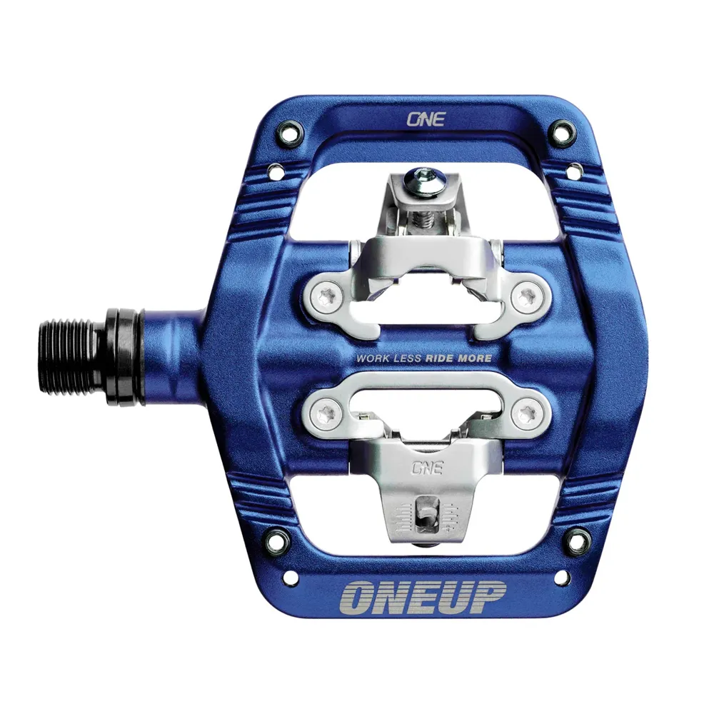 uPRISE Bikes One Up Clip MTB Pedals - Dark Blue | Price match, 365 day returns, 18-Month Warranty, Finance Available & Free UK Delivery