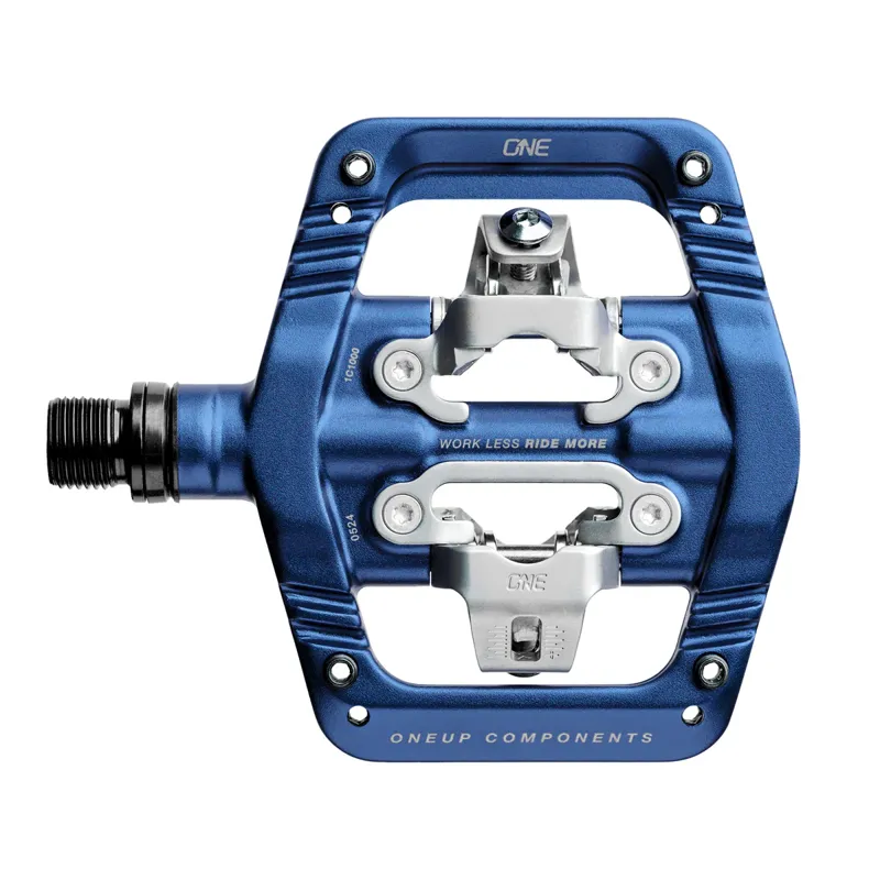 One Up Clip MTB Pedals - Dark Blue-1