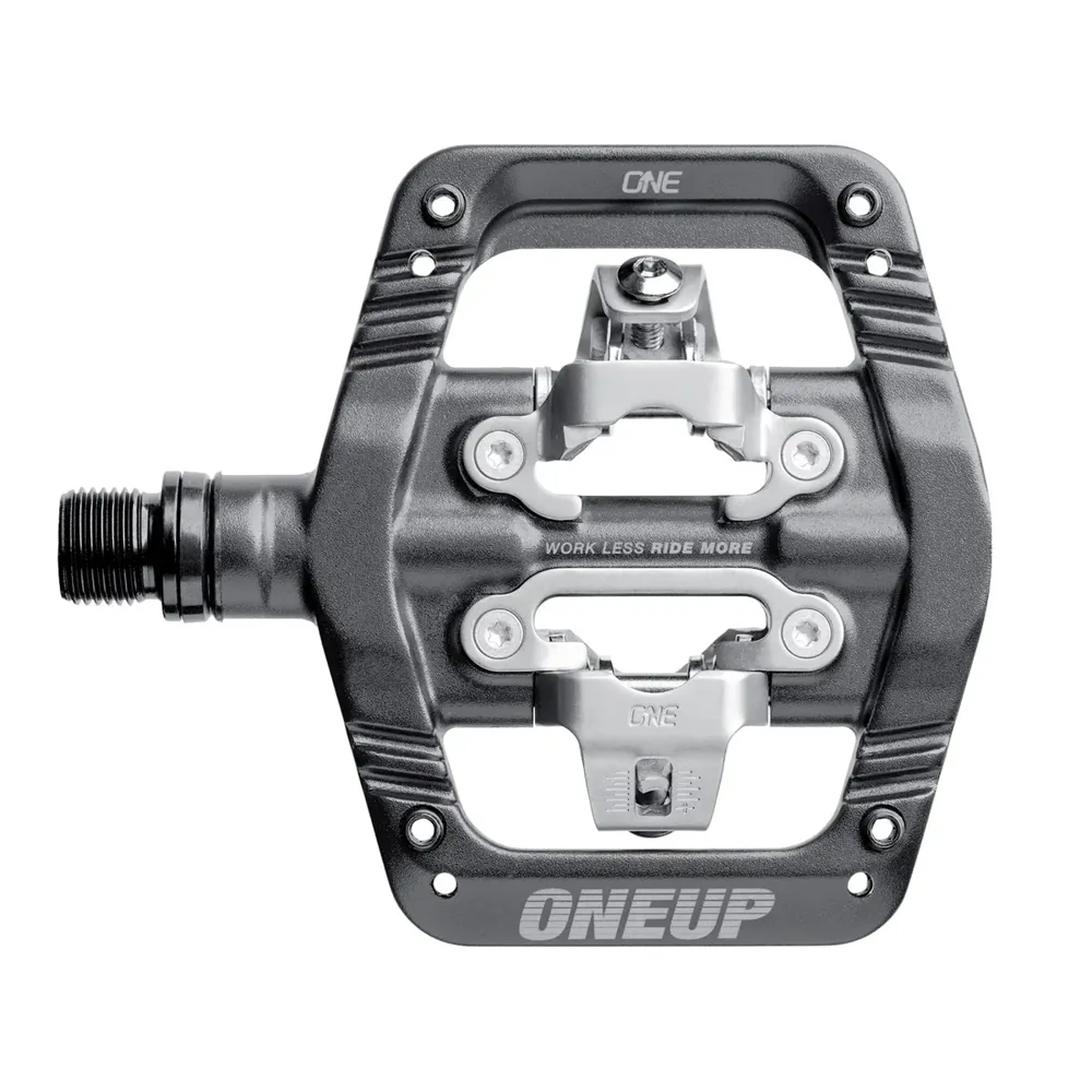 uPRISE Bikes One Up Clip MTB Pedals - Grey | Price match, 365 day returns, 18-Month Warranty, Finance Available & Free UK Delivery