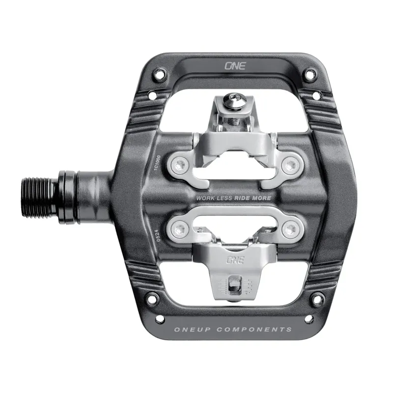 One Up Clip MTB Pedals - Grey-1
