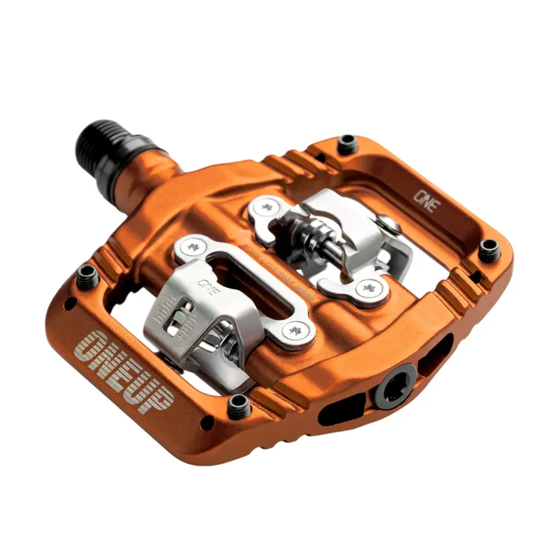 One Up Clip MTB Pedals - Orange-2