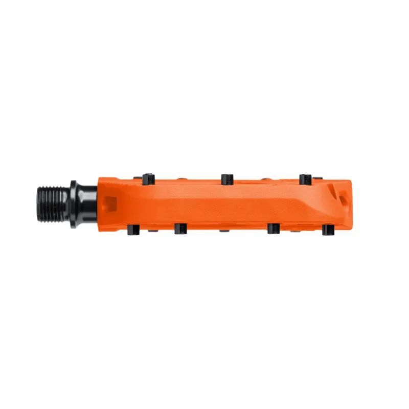 One Up Small Composite Flat MTB Pedals - Orange-2