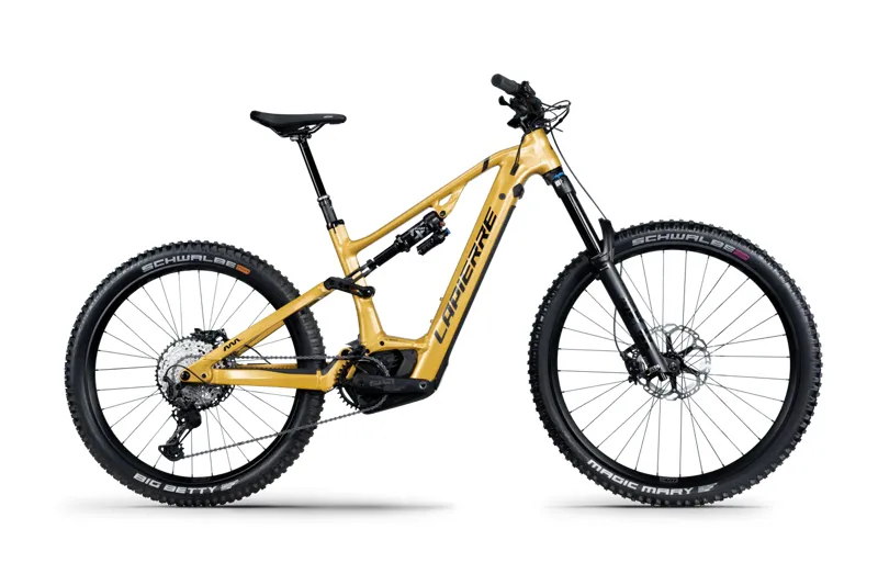 Lapierre Overvolt AM 8.7 2024 Electric Full Suspension MTB - Yellow