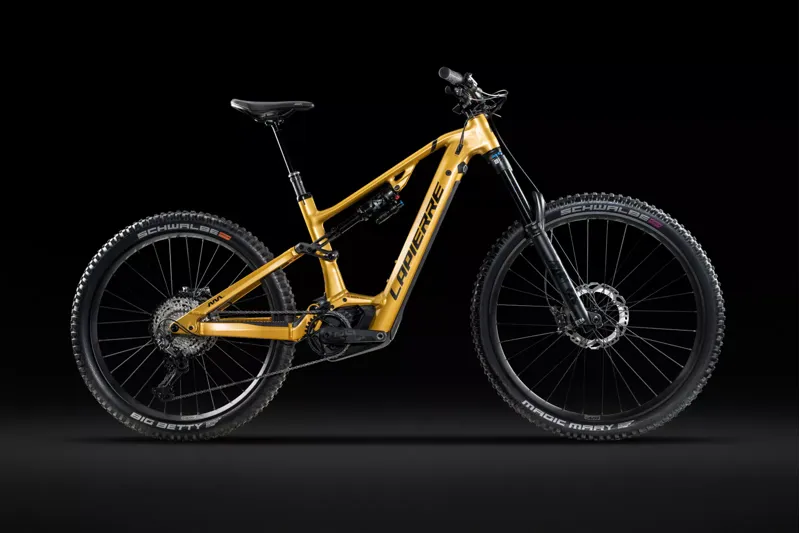 Lapierre Overvolt AM 8.7 2024 Electric Full Suspension MTB - Yellow-1