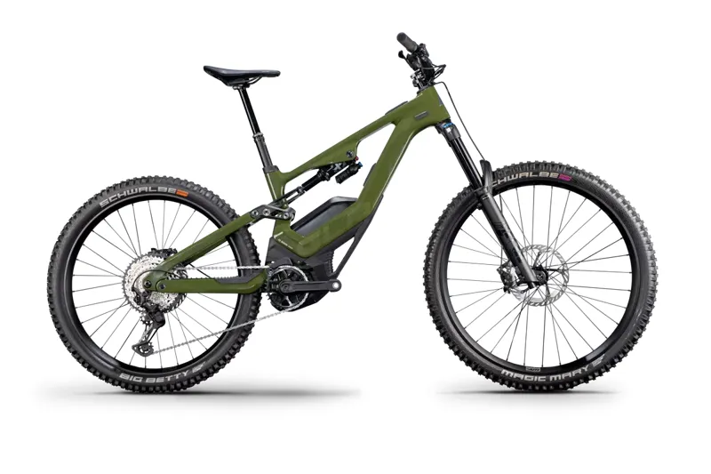 Lapierre Overvolt GLP III Elite 2025 Electric Mountain Bike - Harsh Green