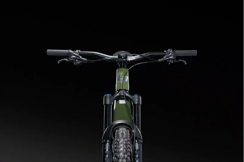 Lapierre Overvolt GLP III Elite 2025 Electric Mountain Bike - Harsh Green-2