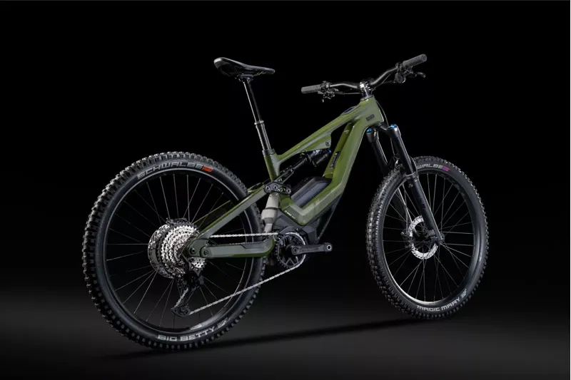 Lapierre Overvolt GLP III Elite 2025 Electric Mountain Bike - Harsh Green-3