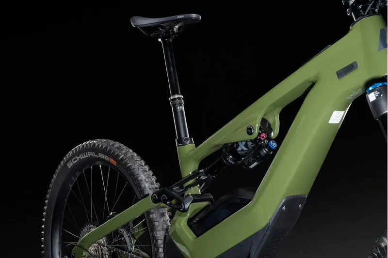 Lapierre Overvolt GLP III Elite 2025 Electric Mountain Bike - Harsh Green-6