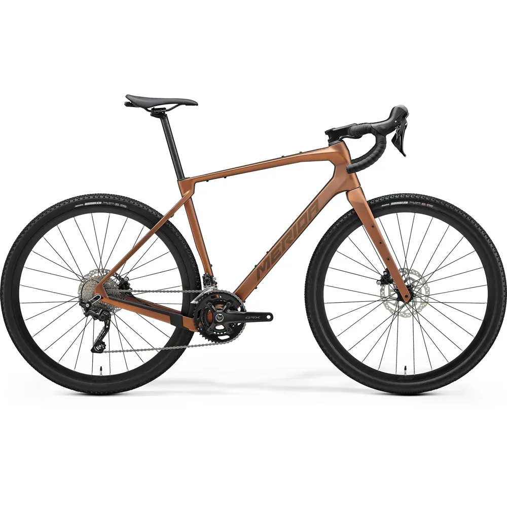 uPRISE Bikes Merida Silex 4000 2025 Gravel Road Bike - Matt Bronze/Gold/Black | Price match, 365 day return s, 18-Month Warranty, Finance Available & Free UK Delivery