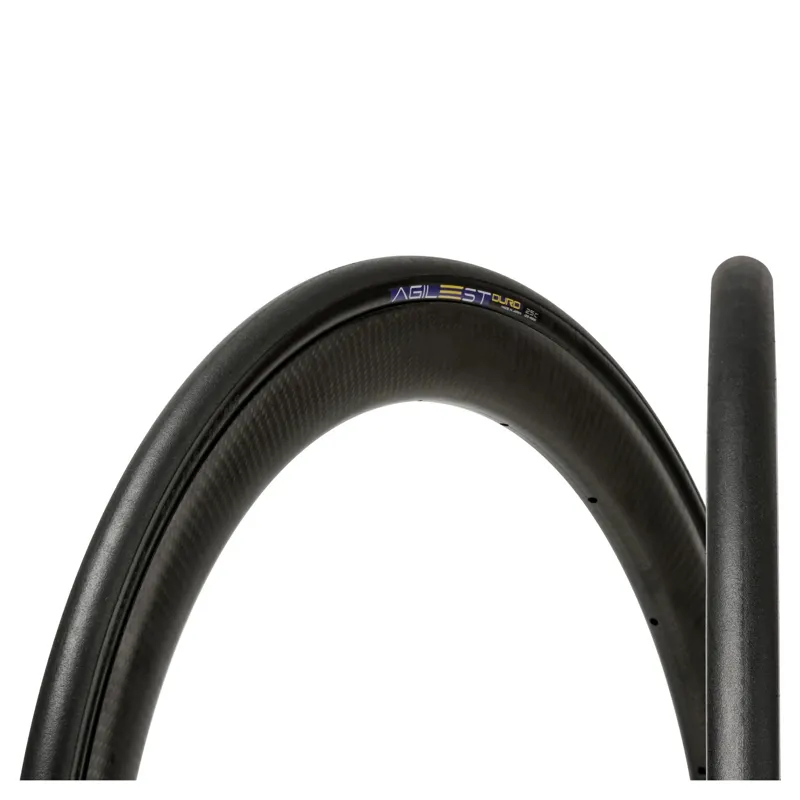 Panaracer Agilest Duro Folding 700c Road Tyre - Black/Black