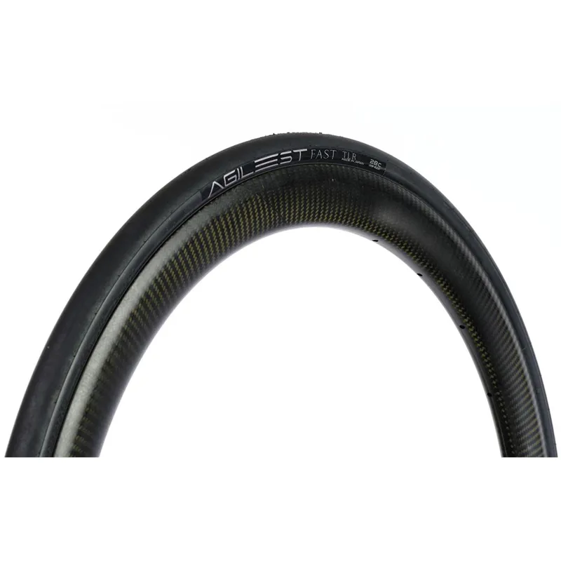 Panaracer Agilest Fast TLR Folding 700c Road Tyre - Black