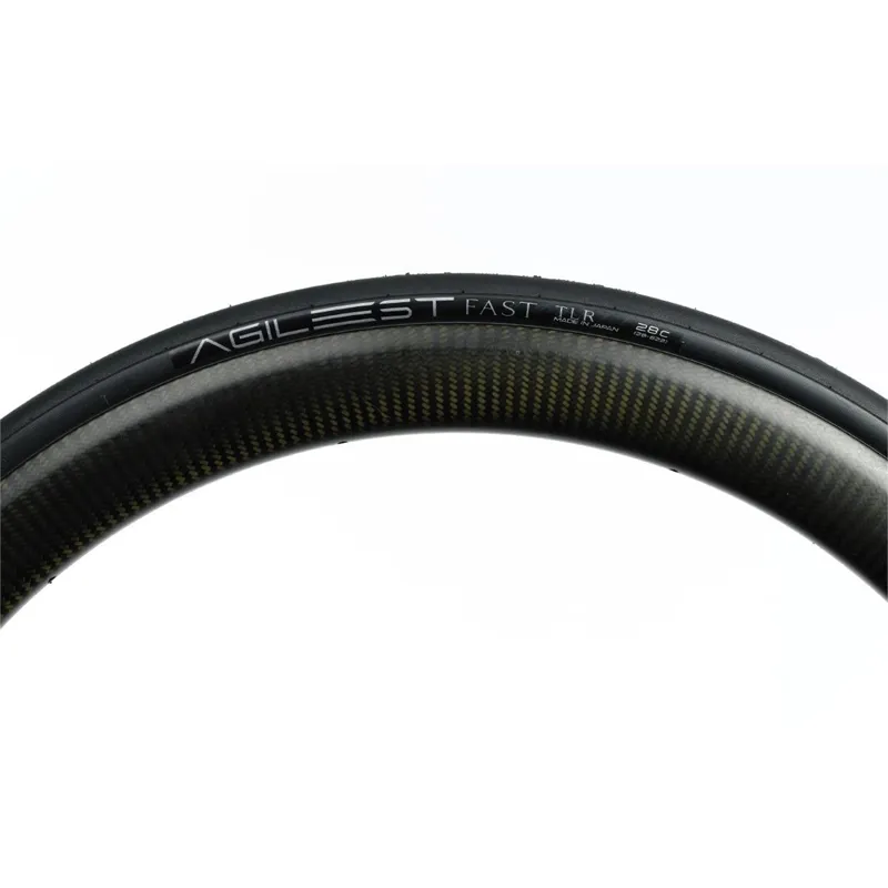 Panaracer Agilest Fast TLR Folding 700c Road Tyre - Black-1