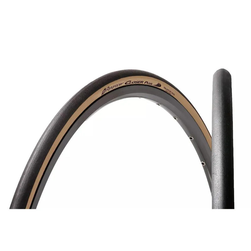 Panaracer Closer Plus Folding 700c Road Tyre - Black/Amber