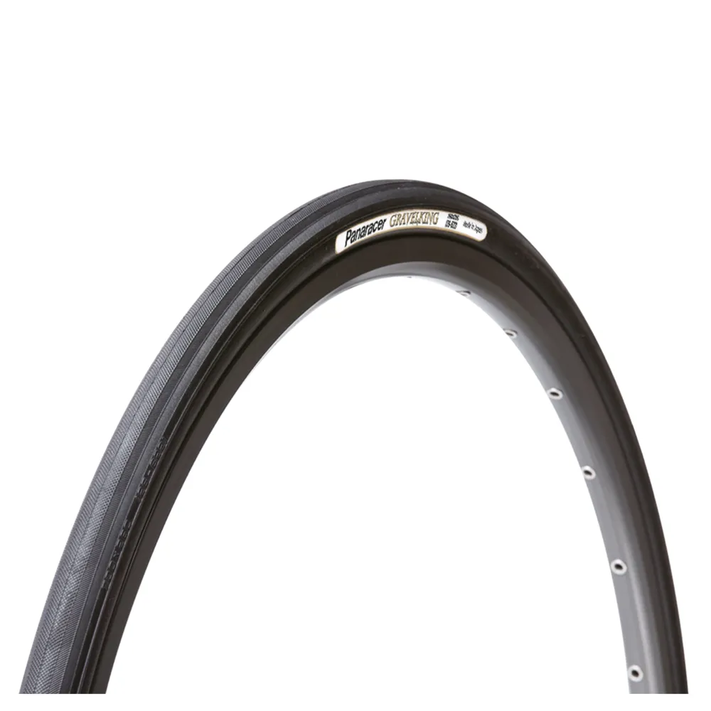uPRISE Bikes Panaracer GravelKing Slick 700c Folding Gravel Tyre - Black | Price match, 365 day returns, 18-Month Warranty, Finance Available & Free UK Delivery