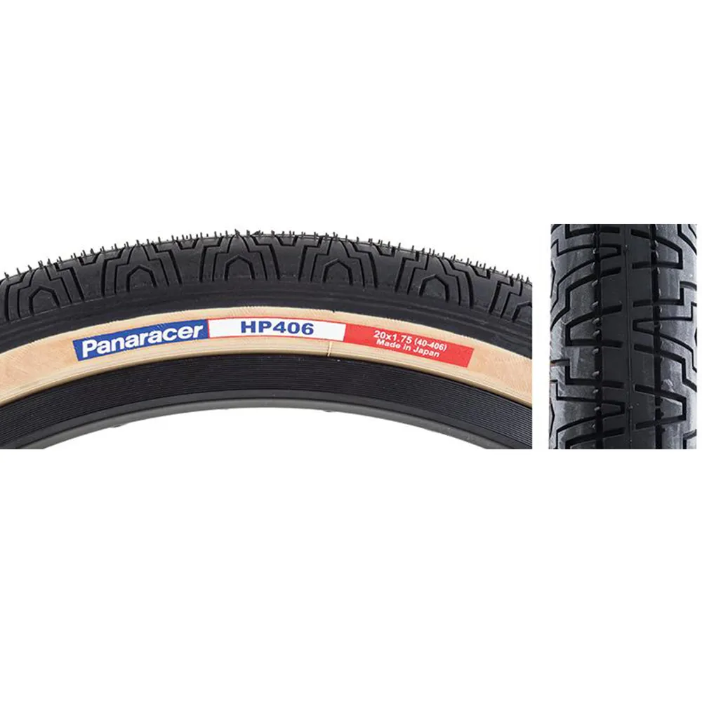 uPRISE Bikes Panaracer HP406 20x1. 75 inch BMX Tyre - Black/Amber | Price match, 365 day returns, 18-Month Warranty, Finance Available & Free UK Delivery