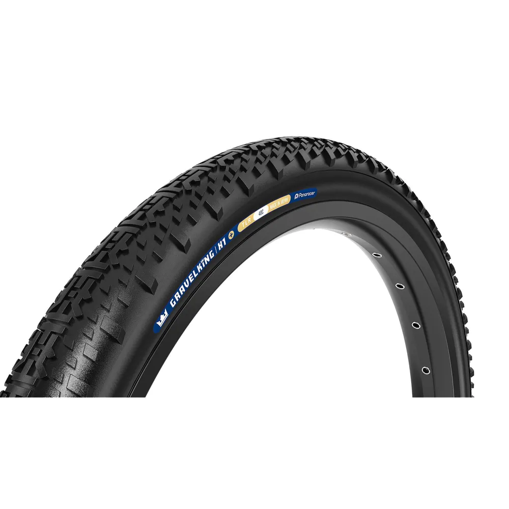 uPRISE Bikes Panaracer GravelKing X1 Plus TLR Gravel Tyre - Black/Black | Price match, 365 day return s, 18-Month Warranty, Finance Available & Free UK Delivery