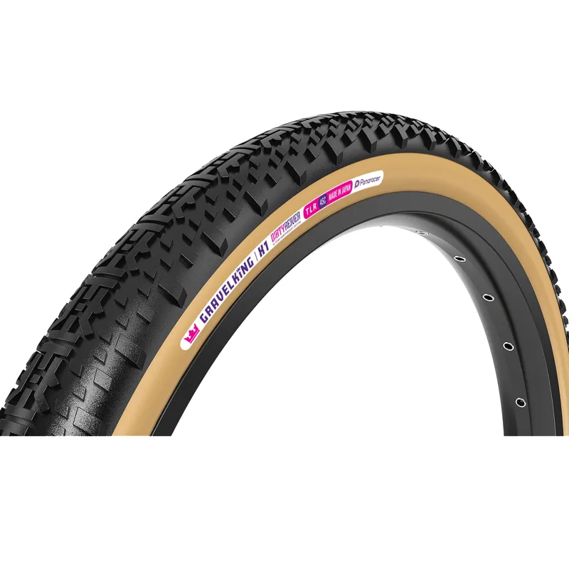 Panaracer GravelKing X1 Dirty Reiver Edition Gravel Tyre - 700x45c - Black/Brown