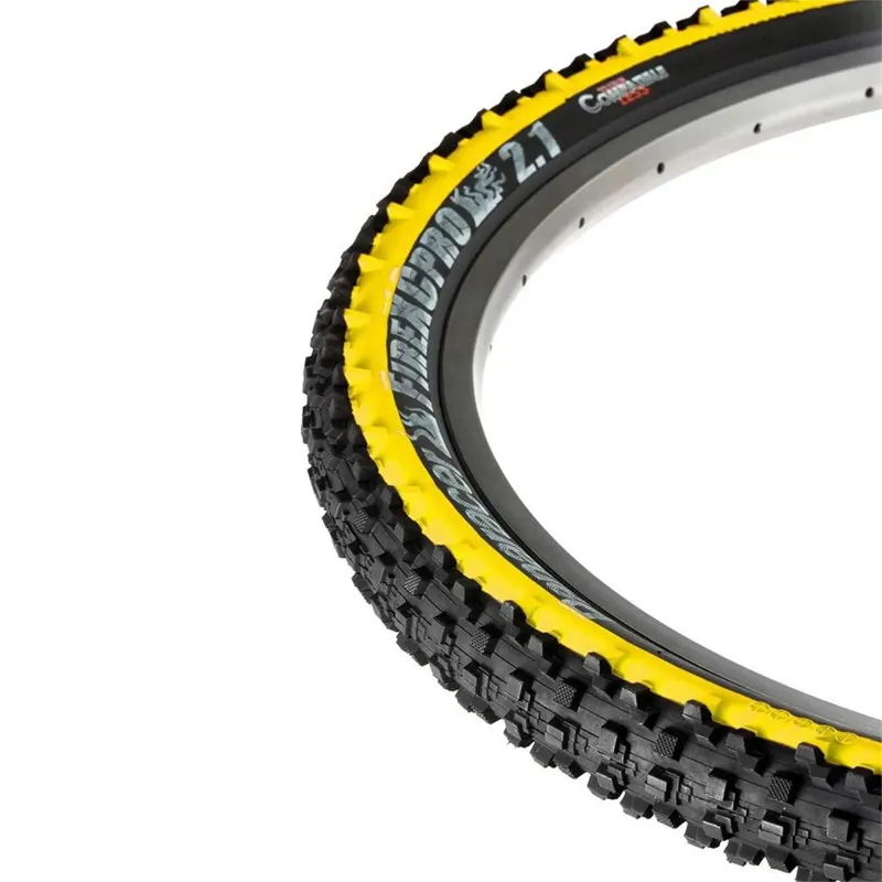 Panaracer Fire XC Pro TLC Folding 26 x 2.10 MTB Tyre - Black/Yellow-2