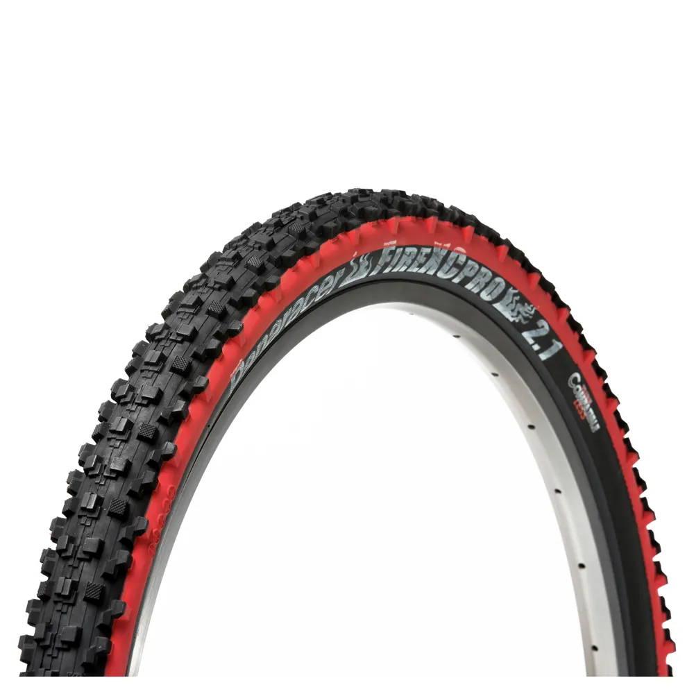uPRISE Bikes Panaracer Fire XC Mountain Bike Tyre - Red - 26 x 2.1 - Black/Red | Price match, 365 day return s, 18-Month Warranty, Finance Available & Free UK Delivery