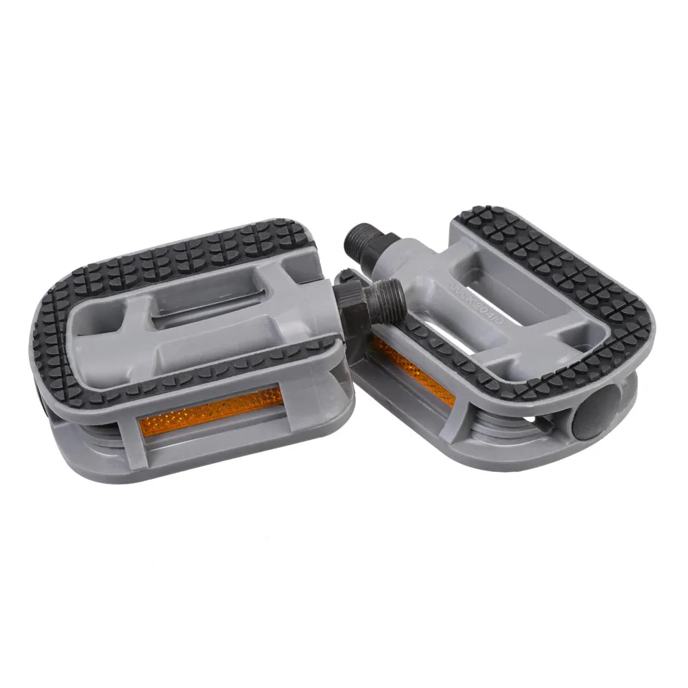 uPRISE Bikes Passport Off Peak Pedals - Black/Grey - 9/16 inch | Price match, 365 day return s, 18-Month Warranty, Finance Available & Free UK Delivery