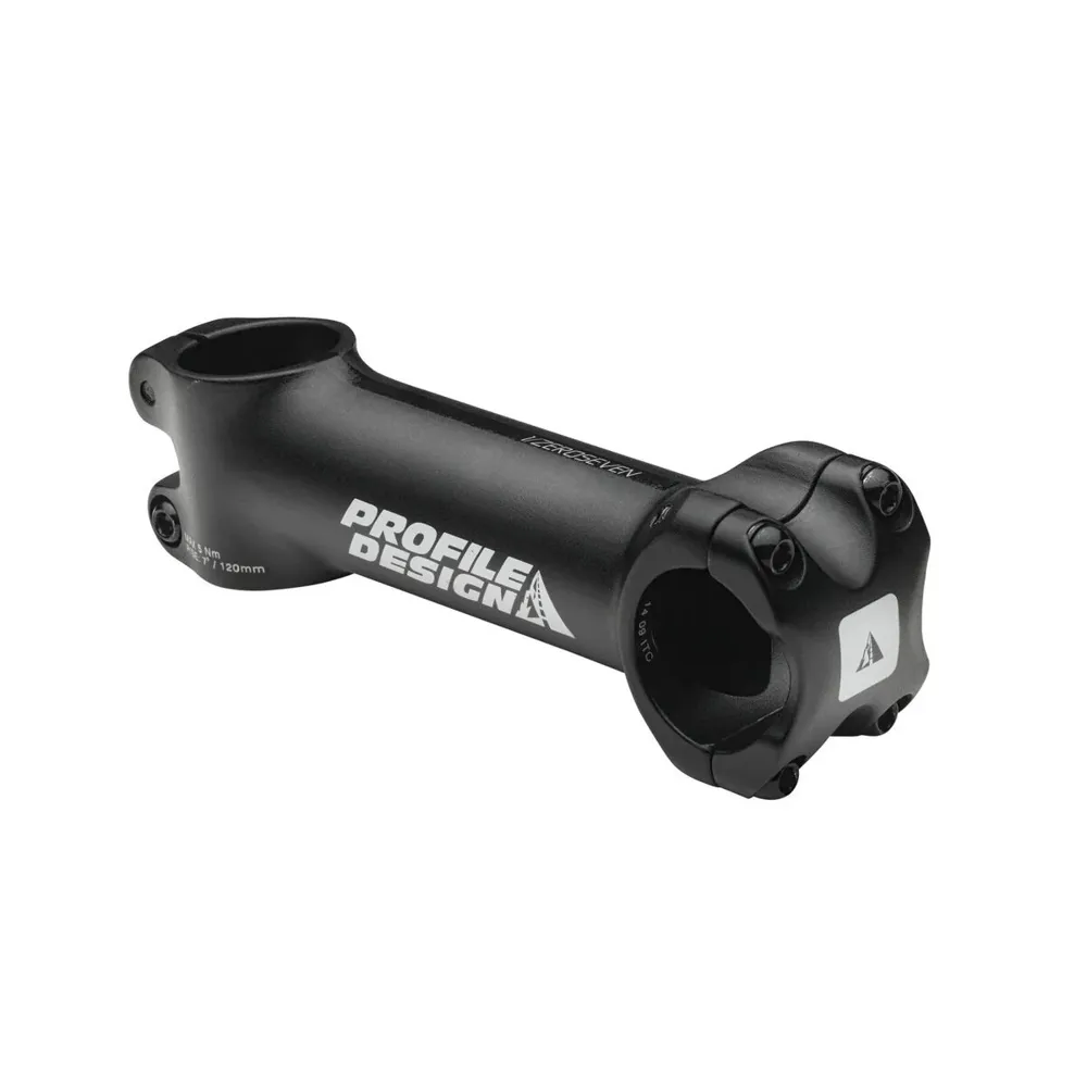 uPRISE Bikes Profile Design 1/Seventeen Alloy Stem - 17 Degree - Black | Price match, 365 day return s, 18-Month Warranty, Finance Available & Free UK Delivery