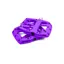E-Thirteen Base Flat Composite MTB Pedal - Eggplant