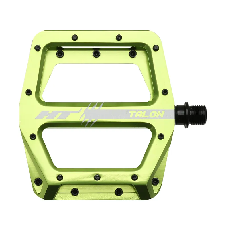 HT Components AN71 Talon Flat MTB Pedals - Apple Green