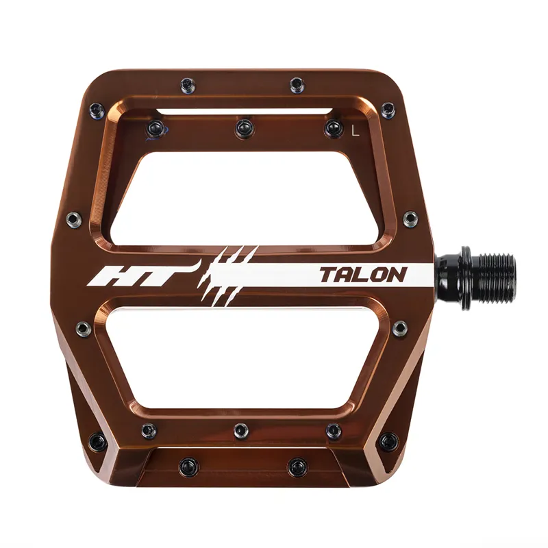 HT Components AN71 Talon Flat MTB Pedals - Root Beer