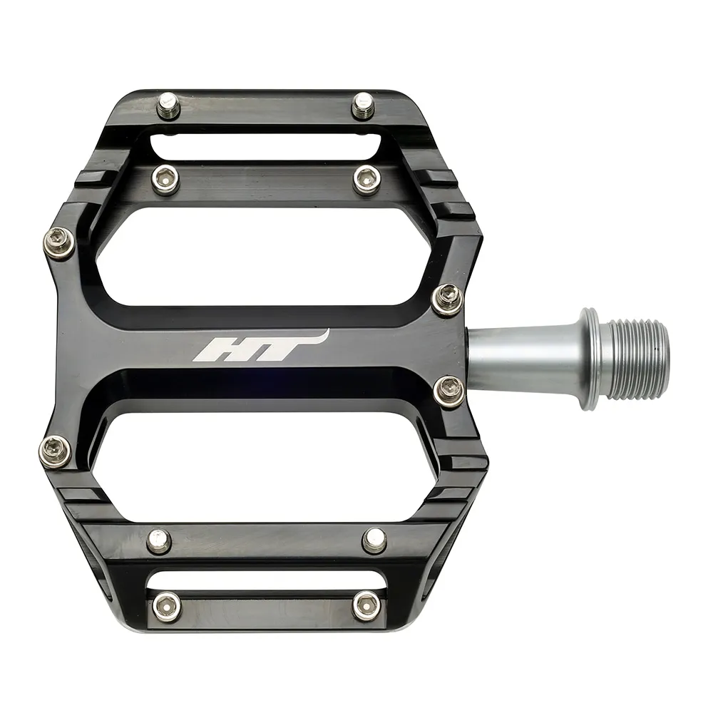 uPRISE Bikes HT Components AR09SX Flat MTB Pedals - Black | Price match, 365 day returns, 18-Month Warranty, Finance Available & Free UK Delivery