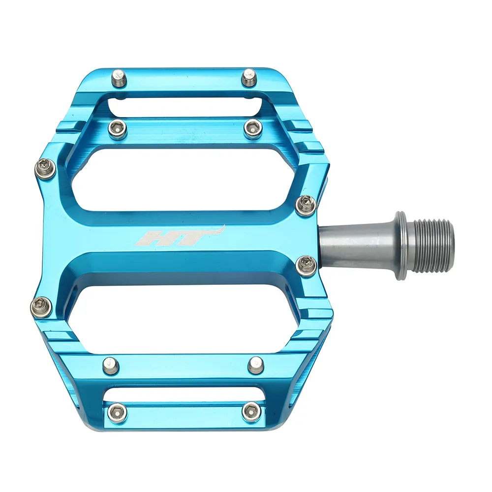 uPRISE Bikes HT Components AR09SX Flat MTB Pedals - Marine Blue | Price match, 365 day returns, 18-Month Warranty, Finance Available & Free UK Delivery