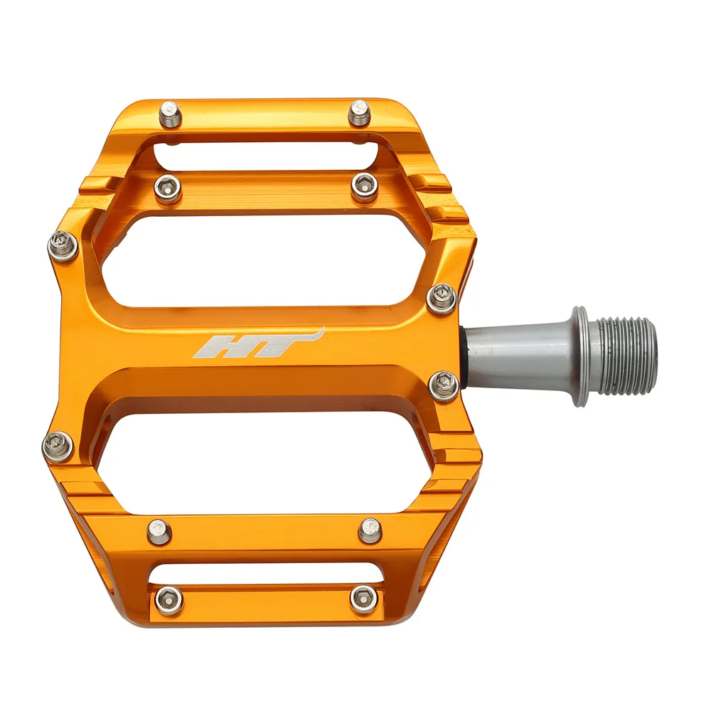 uPRISE Bikes HT Components AR09SX Flat MTB Pedals - Orange | Price match, 365 day returns, 18-Month Warranty, Finance Available & Free UK Delivery