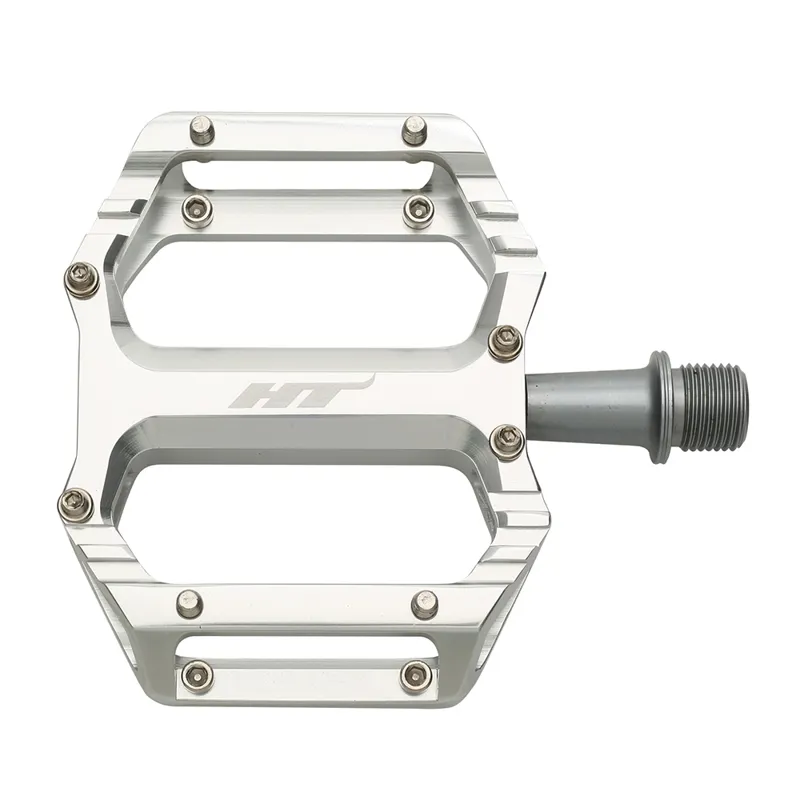 HT Components AR09SX Flat MTB Pedals - Silver