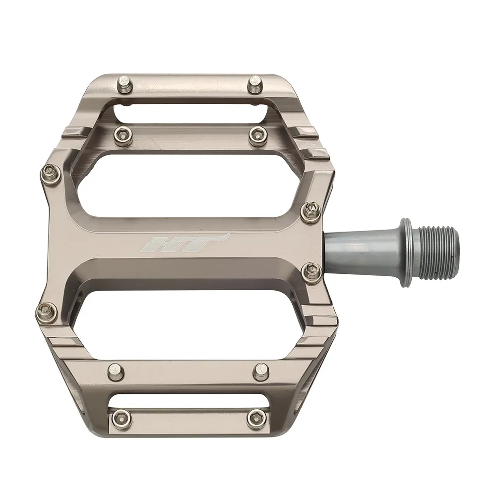 uPRISE Bikes HT Components AR09SX Flat MTB Pedals - Grey | Price match, 365 day returns, 18-Month Warranty, Finance Available & Free UK Delivery