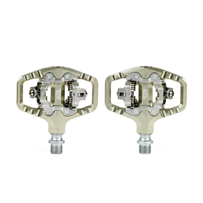 Renthal Revo-TRC Clipped MTB Pedals - Gold